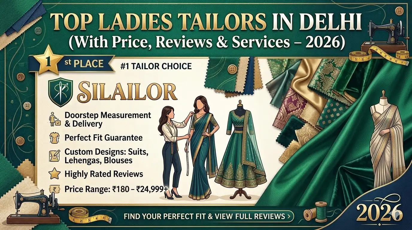 Top 10 Ladies Tailors in Delhi with Price List